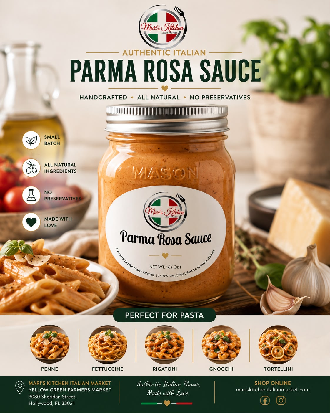 Parma Rosa Sauce ( 16 Oz )